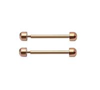 1 Pair Watch Strap Screw Pins Smart Watch Bracelet Clasp Buckle Friction Tube Replacement Accessories Repair Tool 16mm, 18mm, 20mm, 22mm