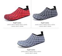 1 Pair Water Shoes Quick-Dry Flexible Non-Slip Barefoot Sock Sneakers Breathable Su mmer Footwear Accessories Red 40/41 Size 40/41