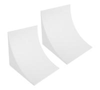 1 Pair White Foam French Arch Door Moulding for Hallway | Rounded Curve Arch with Smooth Finish, Ready to Paint, Reusable DIY Support for Entryway Decor