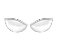 1 Pair Womens Clear Silicone Bra Inserts Breast Bra Pads Inserts Chest Pads Enhancers Push-up Pads Pad Molding Pad Booster Pads for Swimsuit Underwear