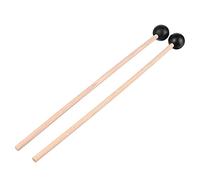 1 Pair Wooden Drum Sticks Tongue Drum Drumsticks 25cm Length Xylophone Marimba Steel Tongue Drum Mallet