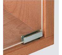 1 Pair x Glass Door Pivot Hinges 110º for Cabinet Inset Door (Chrome)