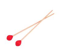 1 Pair Yarn Head Keyboard Marimba Mallets, Percussion Mallets Set, High Quality Wool Acrylic Blended Wool Head with Smooth Beech Wood Handles, Professional Grade Mallets for Interm