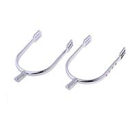 1 Pair Zinc Alloy Horse Spurs Equestrian Horse Riding Spurs Women Silver