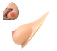 1 Paire de Faux Seins en Silicone Auto-Adhésifs en Forme de Goutte D'eau Réaliste Pour Travestis, Transgenres, Mastectomie, Cosplay,Suntan,D|Cup (1000G/Pair), LLHJUNUK, Nude, DD|Cup (1200g/Pair)