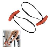 1 Pairs Fitness Handles Non Slip Grip Pull Up Handles with Extender Resistance Exercise Band Protect Wrists Resistance Band Handles for Strengthen Workout Equipment Exercise Machine Accessories