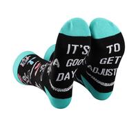 1 Pairs Future Chiropractor Socks Chiropractic Students Gift It's A Good Day to Get Adjusted Chiropractor Socks Gift (Cotton, TO GET ADJUSTED 2uk)