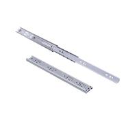 1 Pairs Soft Close Drawer Runners,Ball Bearing Sliders Replacement,Side Mount Kitchen Cabinet Slides,for Furmiture Drawer,Load 60kg(55cm/21.6inch)