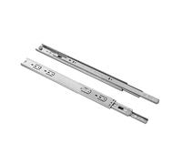 1 Pairs Soft Close Drawer Runners,Full Extension Ball Bearing Rail,Side Mount Kitchen Cabinet Slides,for Kitchen Office Replacement,Load 60kg(20cm/7.8inch)