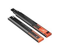 1 Pairs Soft Close Drawer Runners,Side Mount Kitchen Cabinet Sliders Replacement,Full Extension Ball Bearing Slides,for Kitchen Furniture 5.9-21.6"(20cm/7.8inch)
