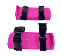 1 Pairs Upgraded Toddler Ice Skates, Kids Adjustable 2-in-1 Double Skates with Hook and Loop Fastener Straps for Winter Toddler Training Shoes Beginner (C)