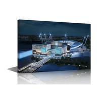 1 Panel Landscape Wall Art Etihad Stadium Wall Decor Painting Print on Canvas The Picture for Home Decoration Framed Ready to Hang 40x 60cm