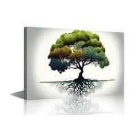 1 Panels Modern Wall Art Big Tree of Life, Which Connects the Terrestrial and Heavenly Realms Pictures Print on Canvas for Living Room Bedroom Wall Decoration, Ready to Hang, 36" Wx24 H