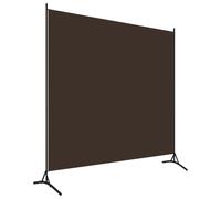 Vidaxl 1-panel Room Divider Brown 175X180 Cm