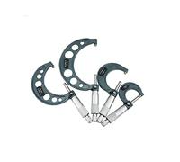 1 pc 0-150mm Outside Micrometer Set Ratchet Stop Type 0-100mm Metal Gauge Standards Caliper Tools,Accurate Analyzer(0-25mm)