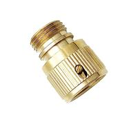 1 Pc 1/2 Inch Garden Hose Quick Connect Fittings, Hose Fitting Water Hose GHT Solid Brass Quick Connector Female Hose Fitting