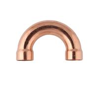 1 PC 1/4" 3/8" 1/2" 5/8" 3/4" 1"Inch 6.35-54mm Straight Elbow Y U P Shaped 3 4 Way Corss Copper End Feed Pipe Fitting Air Conditioner (Color : U Shaped, Size : 22mm)
