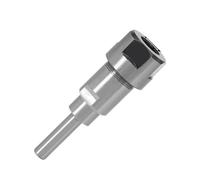 1 Pc 1/4" 8mm 12mm 1/2" Shank 6mm Shank Router Bit Extension Rod Collet Engraving Machine Extension Milling Cutter For Wood,8mm To 12.7mm