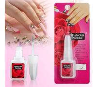 1 Pc 10g Nail Bond Nail Glue Extra Strong with Brush (8ml) Super Strong False For Acrylic Tips Extra Brush On For Stick On Nails Acrylic Nail Glue - Anti Fungal