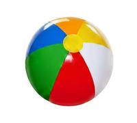20in Beach Ball Inflatable Rainbow Coloured Holiday Swimming Pool Party Toys Blow Up Summer Outdoor Games