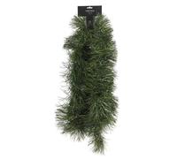(1 Pc) 270cm Realistic Christmas Garland Green Leaf Fireplace Door Stairs Wreath Decor