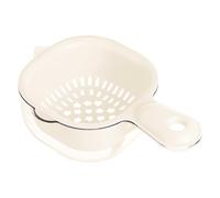 1 Pc/ 2Pcs Dual-Layer Draining Basket, Locking Design Fruit Drainer Bowl with Hanging Hole Handle for Fruit Vegetable Washing