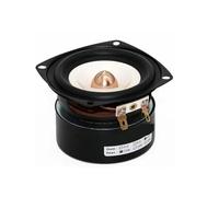 1 Pc 3 Inch Full Range Portable Speaker, 4/8 Ohm 15W Square & Round Style Loudspeaker for Home Theater Audio DIY(8 ohm,Square)
