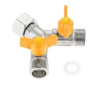 1 Pc 3-Way Switching Valve Y-Type for G 1/2 Inch Fit for Garden Hoses, Washing Machines, Water Tanks, Showers Branch Faucet