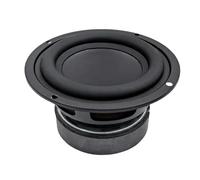 1 Pc 4 Inch Round Fiberglass Woofer, 4 Ohm 35W-50W Subwoofer for Bluetooth and Bookshelf Speaker DIY