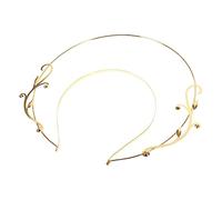 1 Pc Bandeau Halo De Notre-dame Casque D' Pour Les Femmes Casque De Mariée Déesse Tenues De Maternité Accessoires De Cheveux Pour La Mariée Bandeau Déesse Romaine Alliage Golden Healvian