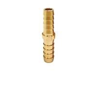 1 PC Brass Fitting Copper Pagoda Connector Pipe Fittings 2 3 4 Way Straight/Tee/Y/Cross 4/5/6/8/10/12/14/16/19 Mm for Gas/Water Tube(2 Way,OD 10mm)