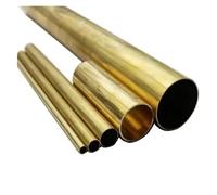 1 PC Brass Seamless Round Tubing, Outer Diameter 0.8-10mm, Length 100mm Brass Round Pipe(9x0.2mm)