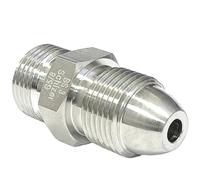 1 PC BS341-3-4 G5/8inch to 1/4inch NPT VCR Auto Weld Stainless Steel Pipe Fitting Connector Adapter(BS-4-G5/8 M)
