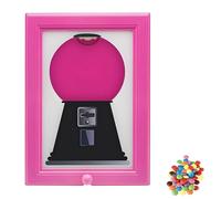 1 Pc Candy Dispenser Picture Frame, Home Decor Gumball Machine, Cute Hanging Style Handy Candy Frame Dispenser, Wall Decor Candys Photo Frame Suitable Birthday Christmas Gifts for Children