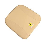 1 Pc Car Seat Cushion For Ferrari 488 Roma F8 SF90 812 360 F430 FF 575M Leather Seat Pad Auto Front Seats Seat Pad Cool Breathable Chair Support Cushion Accessories,Beige