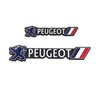 1 Pc Car Stickers for Peugeot 308SW 4008 407 607 RCZ Styling Personalise Sport Emblem Decal Car Decoration Tailgate Badge Decal Self-Adhesive Film,10.5X2.3cm