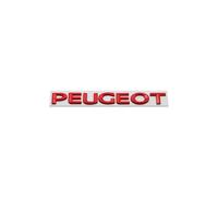 1 Pc Car Stickers for Peugeot 308SW 407 607 RCZ 307CC Styling Personalise Sport Emblem Decal Car Decoration Tailgate Badge Decal Self-Adhesive Film,Redstyle