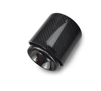 1 Pc Carbon Fiber Exhaust Muffler Tips Fit For Mini For Cooper For F54 F55 F56 F57 F60 R55 Car Exhaust Tail Pipe(Black- In85mm)