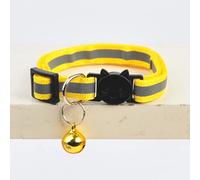 1 PC Cats Bell Collars Adjustable Nylon Kitten Safe Necklace Reflective Cat Collar Buckles for Cute Pets Cat Accessories Supplies Practical and professional