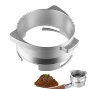 1 Pc Coffee Dosing Cup with Grinder Trigger Aluminum Dosing Funnel 54mm Hands Free Espresso Coffee Funnel for Sage Delonghi Breville Portafilter