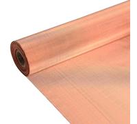 1 Pc Copper Mesh Screen 100x100cm - Flexible Metal Sieve for Crafting, Gardening, and Cleaning Needs(80 mesh)