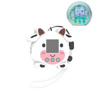 1 PC Cute Cow Protective Sleeve with Lanyard for Punirunes Interactive Digital Toy Touch Interactive Toy Protective Cover for Kids