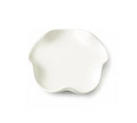 1 Pc Cute Spoon Rest for Stove Top, Ceramic Spoon Holder for Kitchen Counter and Coffee Spoon Rest,White