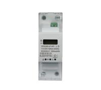 1-PC DIN Rail WiFi Smart Energy Meter - Single Phase 220V 65A kWh Monitor with 50/60Hz Frequency(S)