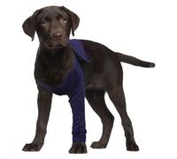 1 Pc Dog Leg Wound Protector Multi-size and Easy Fit Dog Legs Warmers Comfortable and Durable Protectors for Pet Front Leg Injury Recover Sprain and Avoids Wound Infection