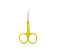 1 Pc Eyebrow Scissor Makeup Eyelash Trimmer Facial Hair Remover Manicure Nail Cuticle Scissors Beauty Tools Eyelash Scissors(Yellow)