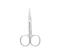 1 Pc Eyebrow Scissor Makeup Eyelash Trimmer Facial Hair Remover Manicure Nail Cuticle Scissors Beauty Tools Eyelash Scissors(Silver)
