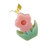 1 PC Flower Scented Candle Cute Aromatherapy Decor for Home Bedroom Office Lightweight Safe Soy Wax Candle for Relaxation Joyful Atmosphere Photo Prop