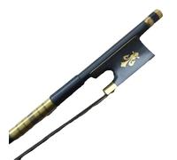 1 PC Full Black Violin Bow Carbon Fiber 4/4 With Horse Tail Hair