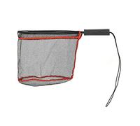 1 PC Fy Fishing Landing Net, Nylon Rubber Grip for Salmon, Fly, Kayak, Catfish, Bass, Trout Fly Net